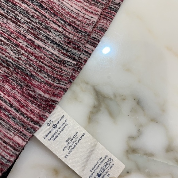 Beautiful Lululemon Vanessa Pink/Black Scarf-EUC - Picture 3 of 7